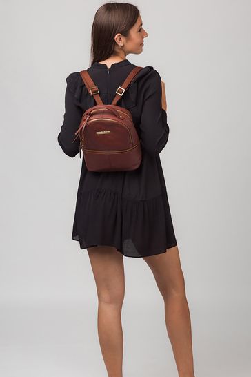 Hayes leather hot sale rucksack