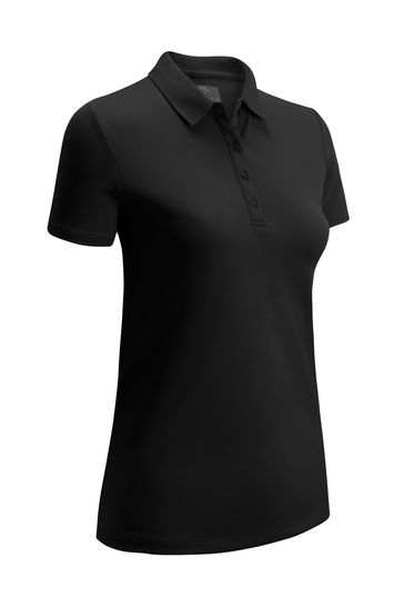 Ladies black golf polo shirt outlet