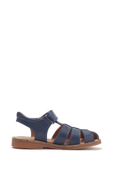 Smart navy blue hotsell sandals