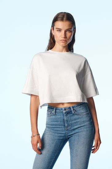 Cropped sales t shirt
