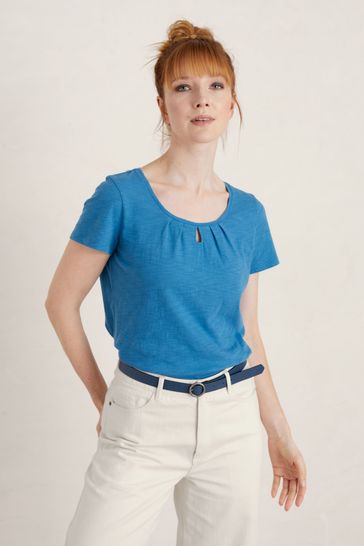 Seasalt Womens Blue Cornwa T-Shirt