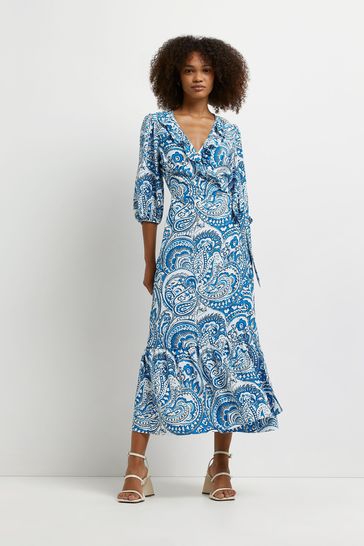 Blue shop island dress