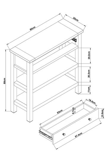Malvern console table cheap
