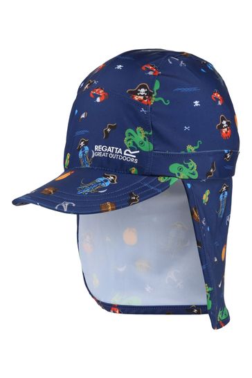 Regatta Kids Blue Protect Cap