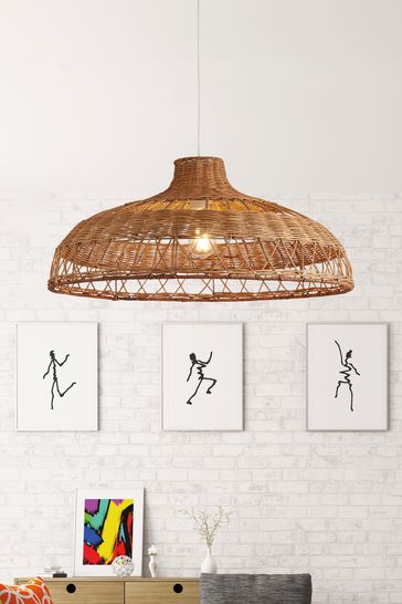 Next rattan light deals