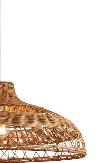 Searchlight Natural Hatti Rattan Lamp Shade