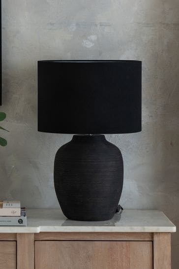 Dark grey online desk lamp