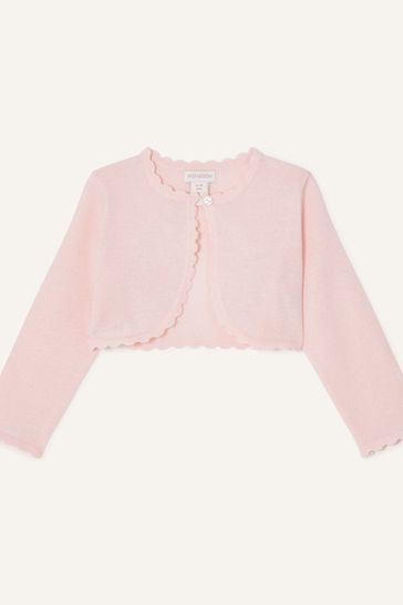 Monsoon Pink Baby Niamh Cardigan