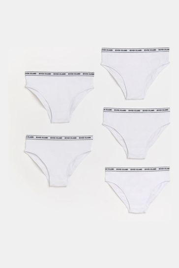 Calvin Klein Girls' Underwear Cotton Bikini Panty, 5 Pack