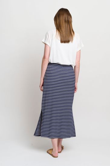Buy B. Coastline Navy Blue Jersey Skirt from Next Poland
