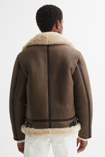 Reiss new arrivals aviator jacket