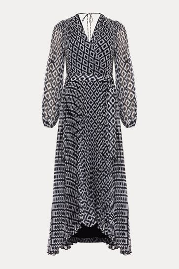 Phase eight giovanna pleated maxi dress on sale