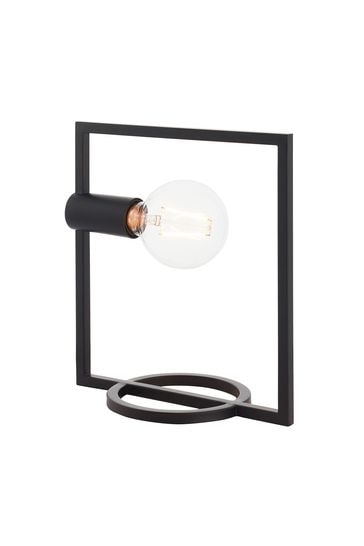 Gallery Home Black Rectangle Table Lamp