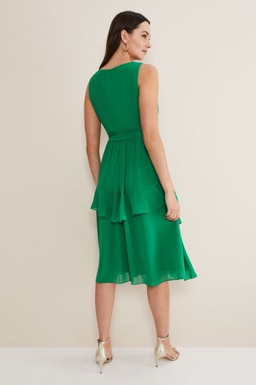 Phase eight green dress sale hot sale