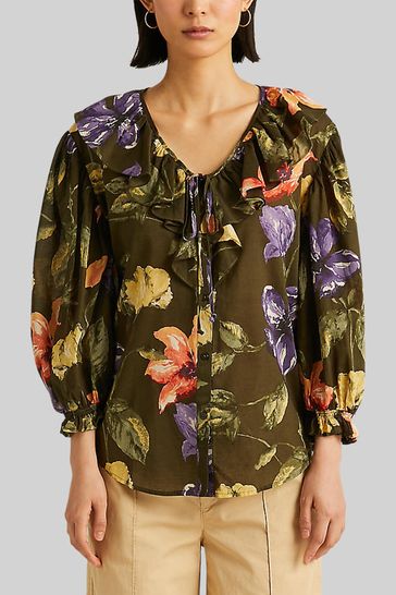 Lauren ralph sales lauren blouse