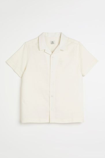 River Island Ecru Cream Shirt