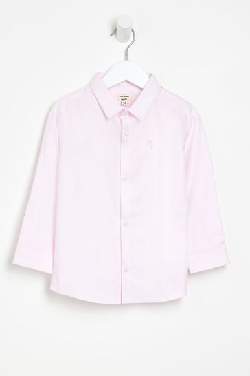 River Island Boys Pink Light Shirt