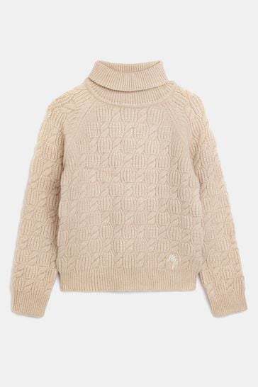 River island online cream jumper