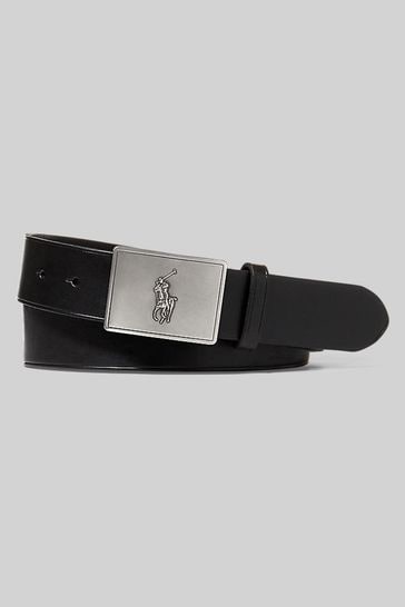 RL Vachetta Leather Belt, Belts & Braces Men