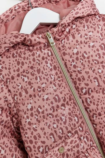 Leopard print jacket river island top