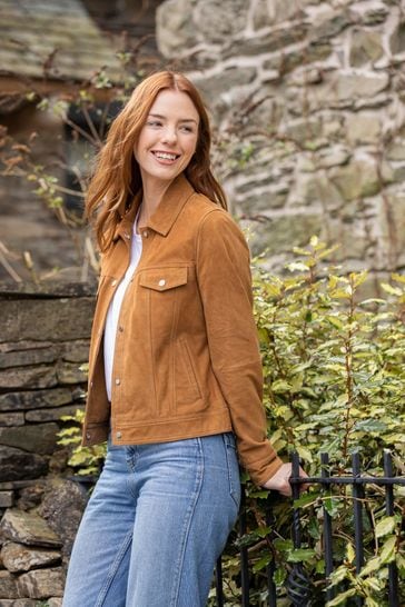 Lakeland suede jacket outlet