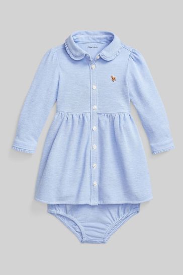Polo Ralph Lauren Baby Long Sleeved Shirt Dress