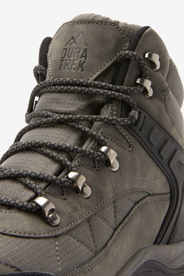 Grey Waterproof Walking Boots