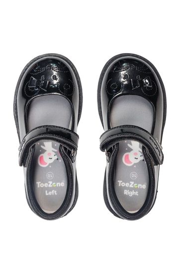 Toezone Gia Black Novelty Shoes