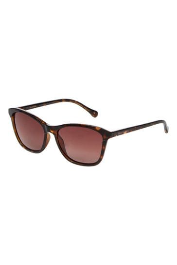 Ted Baker Brown Small Classic Sunglasses