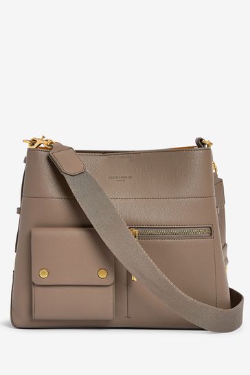 Buy Jasper Conran London Baylee Double Pocket Hobo Bag from Next