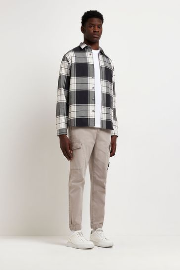 River island top check shirt