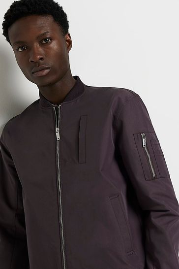 River island new arrivals purple jacket