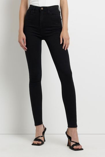Buy River Island High Rise Skinny Stretch Jeans from the Laura Ashley  online shop