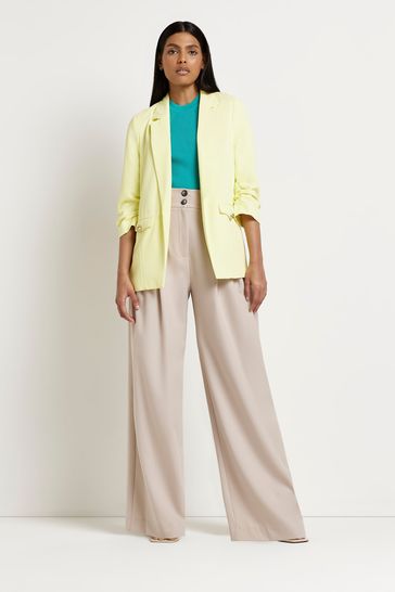 River island mustard blazer new arrivals