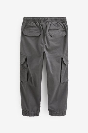 Grey discount cargo trousers