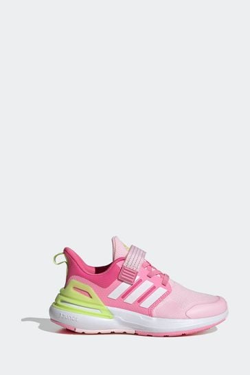 adidas Pink Sportswear Rapidasport Bounce Elastic Lace Top Strap Trainers