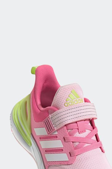 Adidas pink running clearance shoes