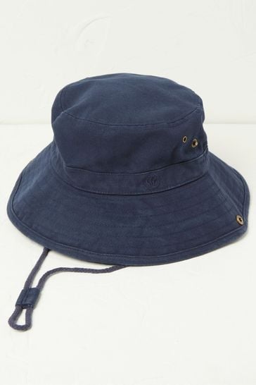 FatFace Blue Cricket Hat
