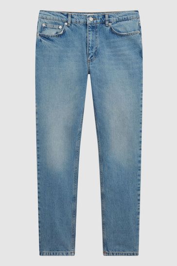 Buy Reiss Wade Washed Tapered Slim Jeans from the Laura Ashley online shop