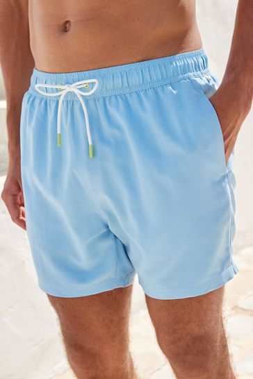 Light Blue Swim Shorts
