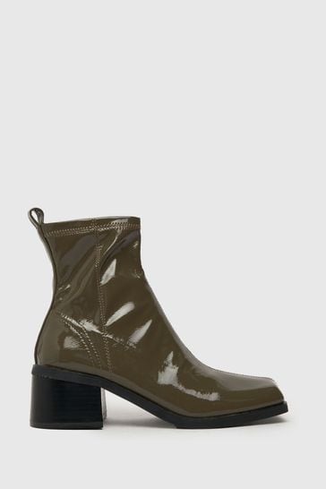 Buy Schuh Green Blake Stretch Square Toe Boots from Next Germany