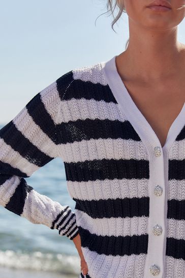 White linen cardigan outlet womens