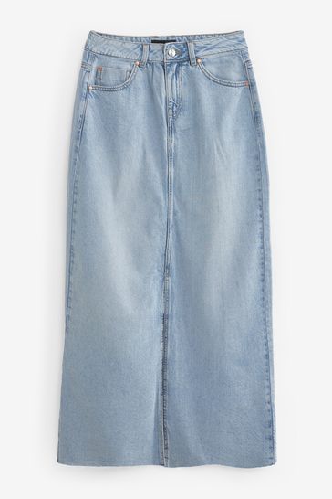 Maxi denim skirts 5t online