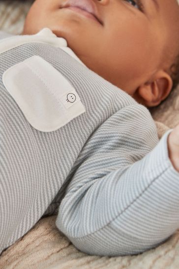 Baby mori cheap zip up sleepsuit