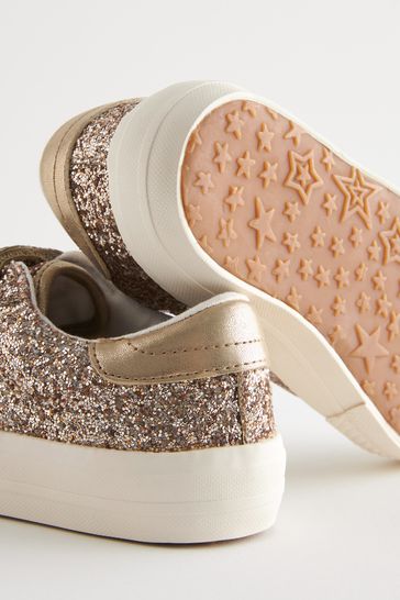 Childrens discount glitter trainers