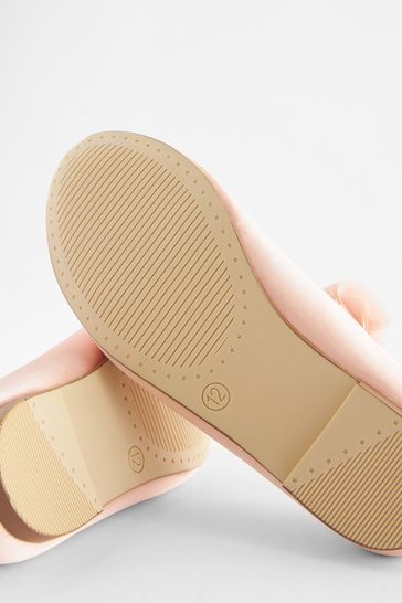 Soft pink flats sale