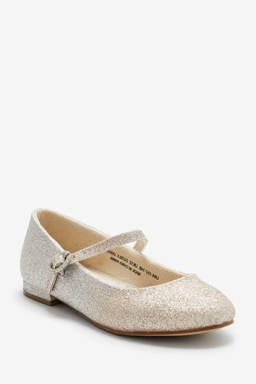 Buy Ombre Gold Silver Glitter Standard Fit F Mary Jane Occasion