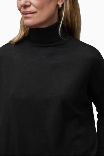 Buy AllSaints Gala Black Merino Jumper from Next Singapore
