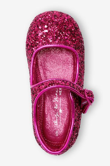 Hot pink glitter shoes new arrivals