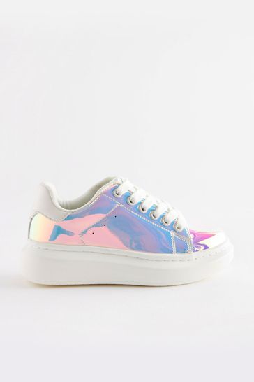 Buy Mirror Metallic Chunky Sole Trainers from Next Ireland
